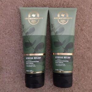 Two Stress Relief Body Creams